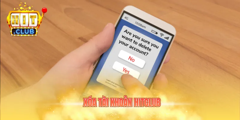 xóa tài khoản Hitclub